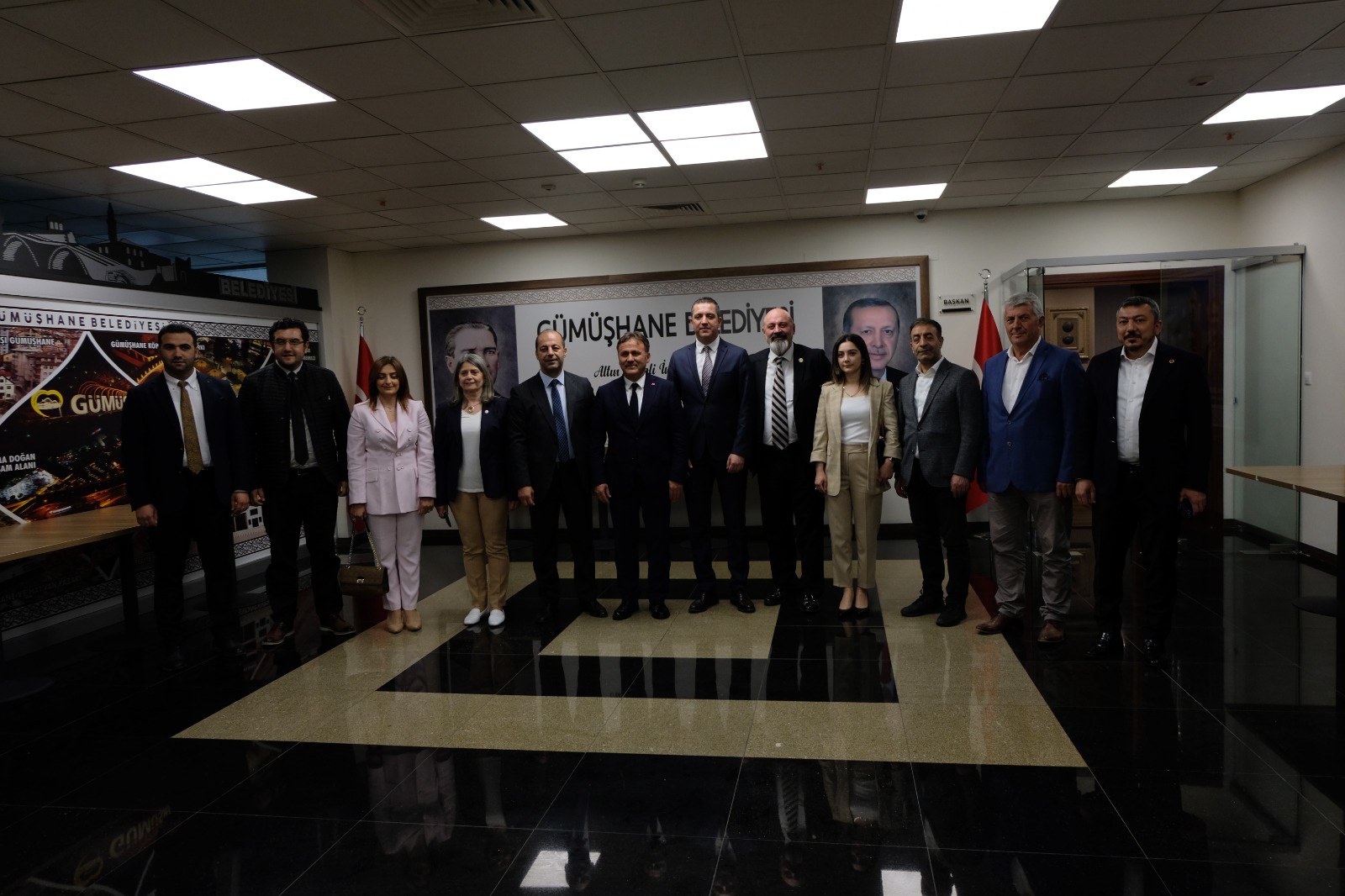 TBB Başkanı Sağkan Gümüşhane’de 2