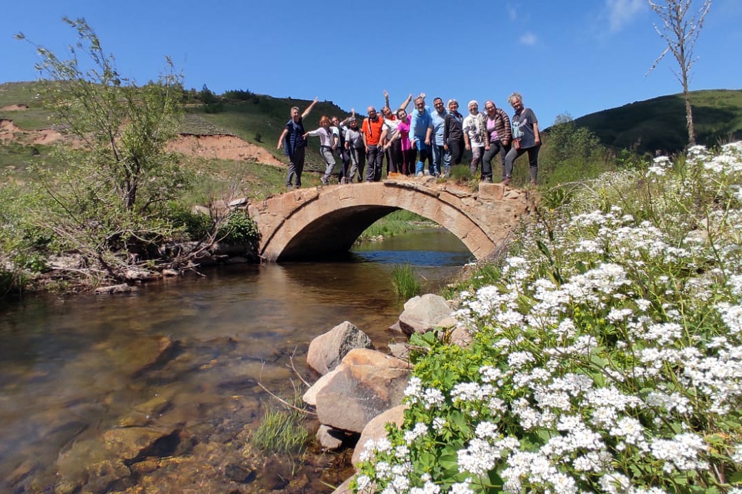 Gümüşhane dağlarına hayran kaldılar 2