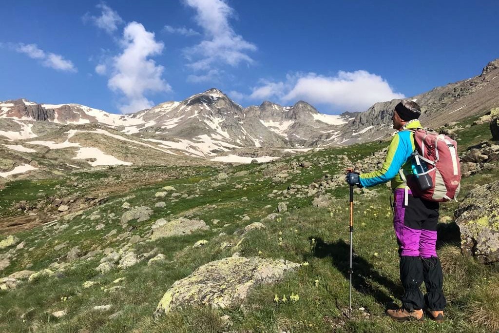 Gümüşhane dağlarına hayran kaldılar 1