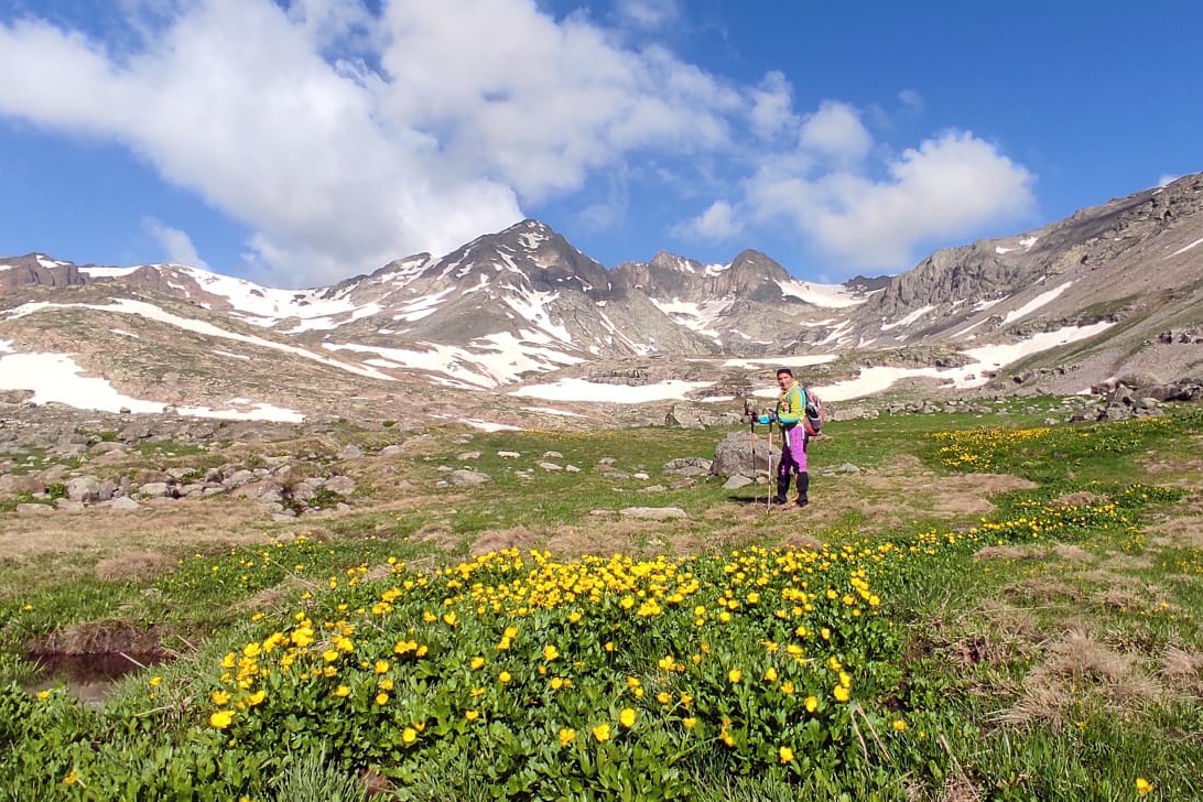 Gümüşhane dağlarına hayran kaldılar 6