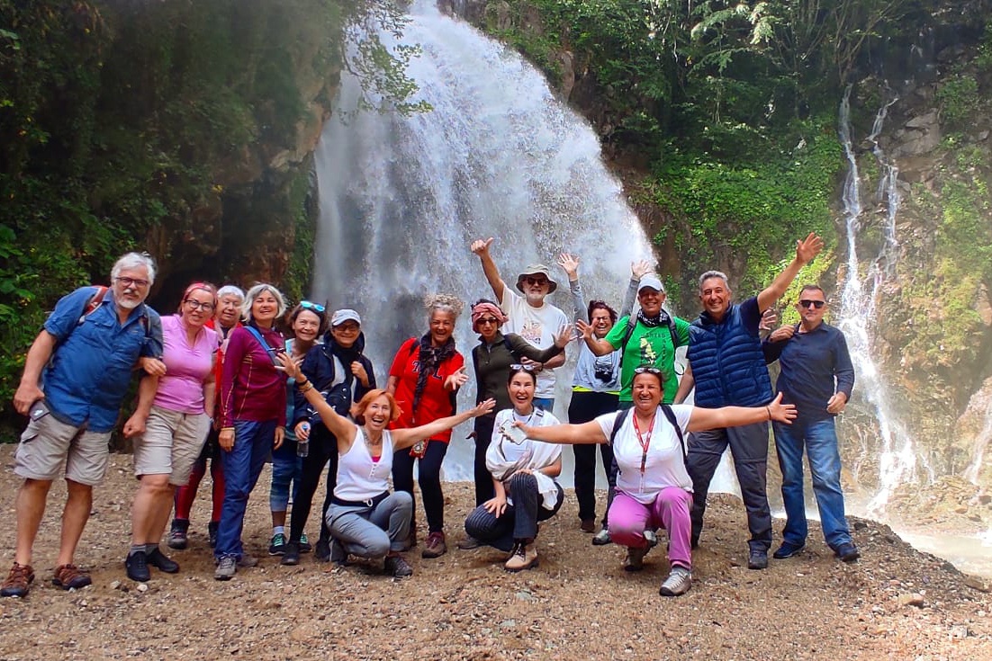 Gümüşhane dağlarına hayran kaldılar 8