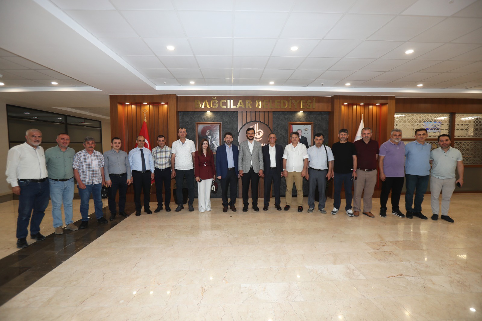 Başkan Özdemir Gümüşhanelileri kabul etti 1