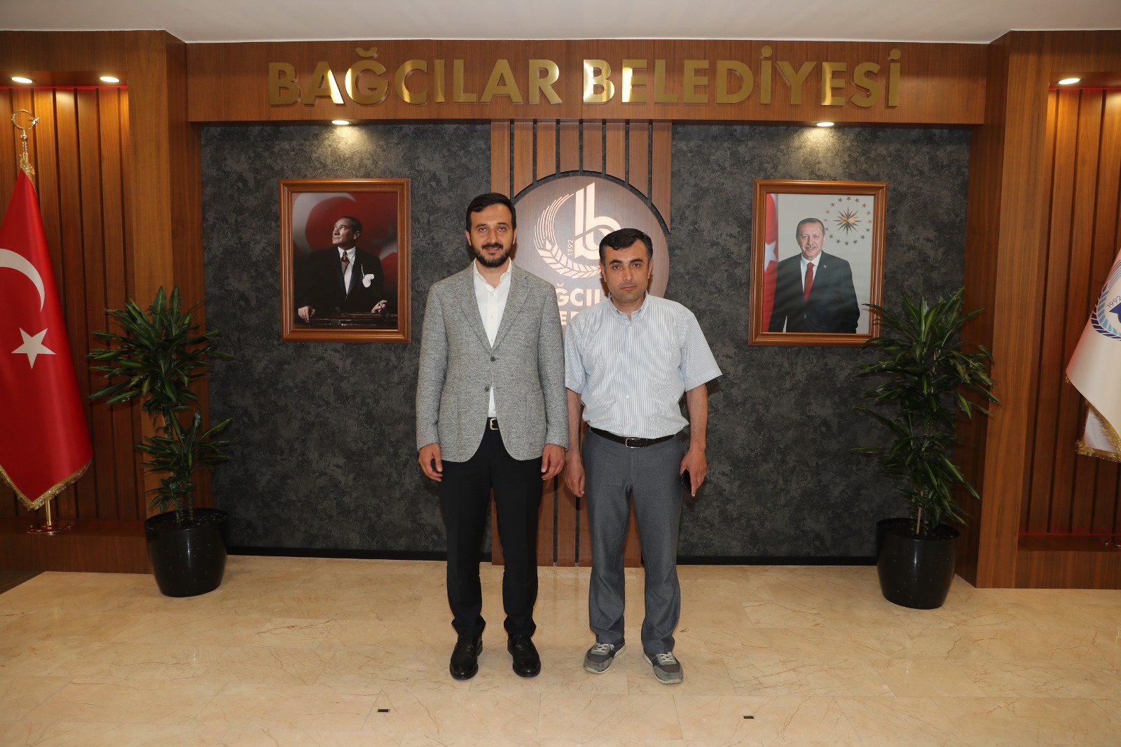 Başkan Özdemir Gümüşhanelileri kabul etti 2