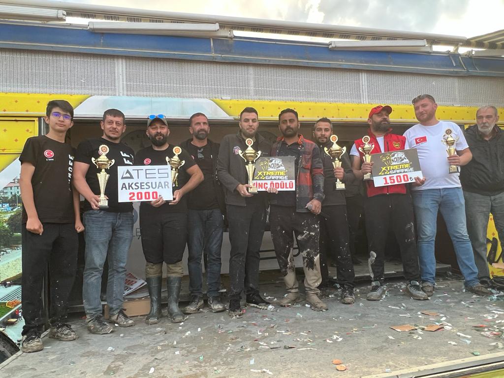 Off-roadcılarımızdan 3 kupa daha 1