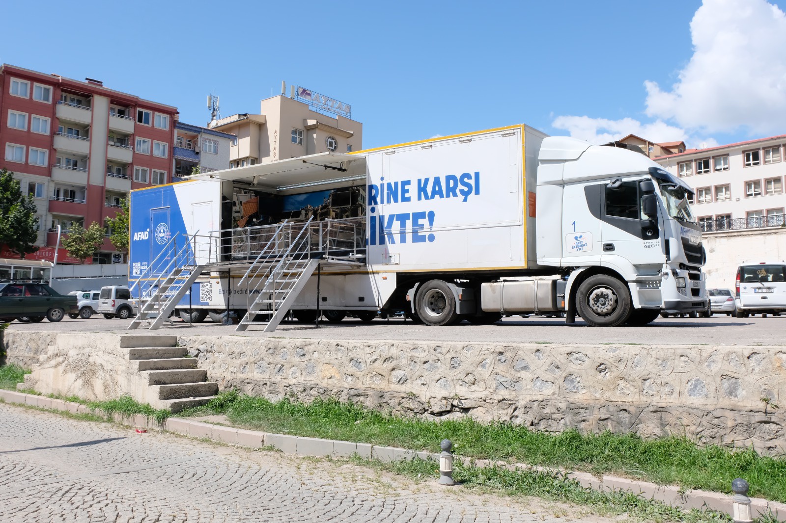 AFAD Simülasyon Tırı Gümüşhane’de 3