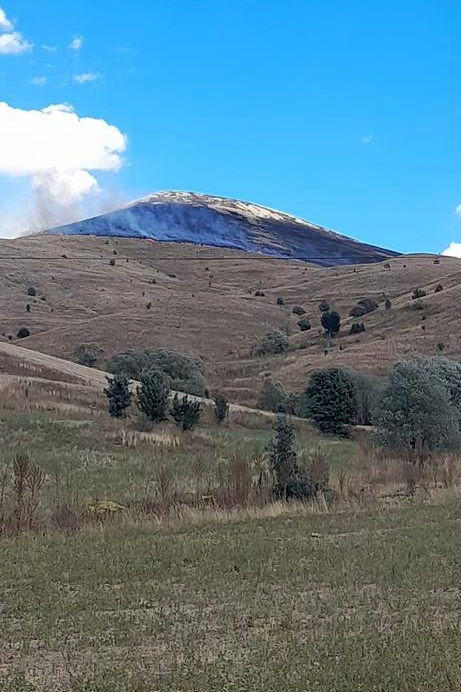 Gümüşhane’de 30 dönüm mera alanı yandı 1