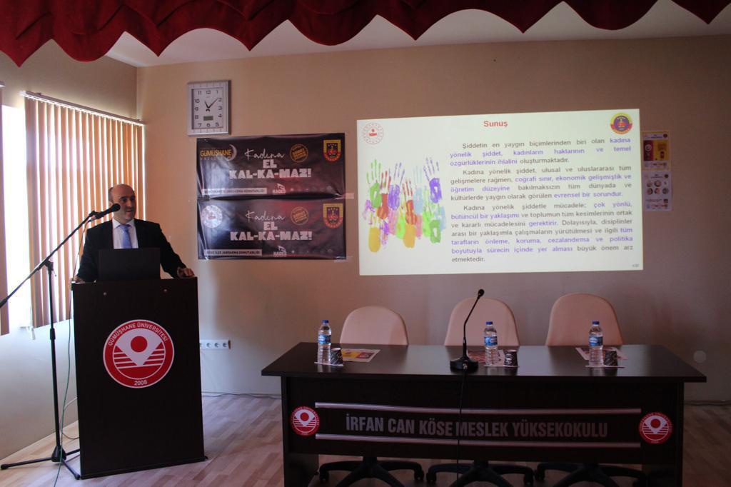 Köse MYO’da kadına yönelik şiddetle mücadele semineri 7