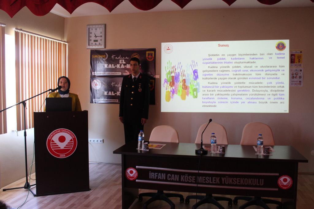 Köse MYO’da kadına yönelik şiddetle mücadele semineri 8