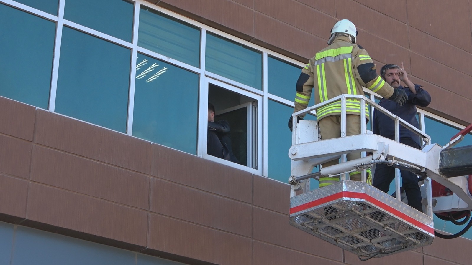 Gümüşhane Devlet Hastanesi’nde yangın tatbikatı 2