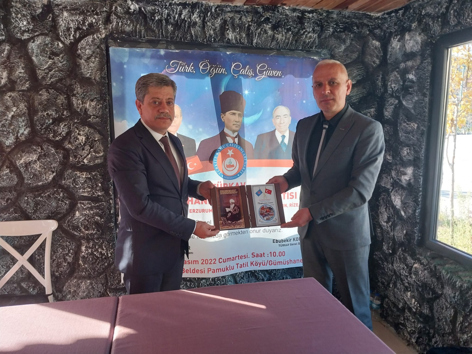 TÜRKAV Genel Başkanı Korkmaz Gümüşhane’de 19