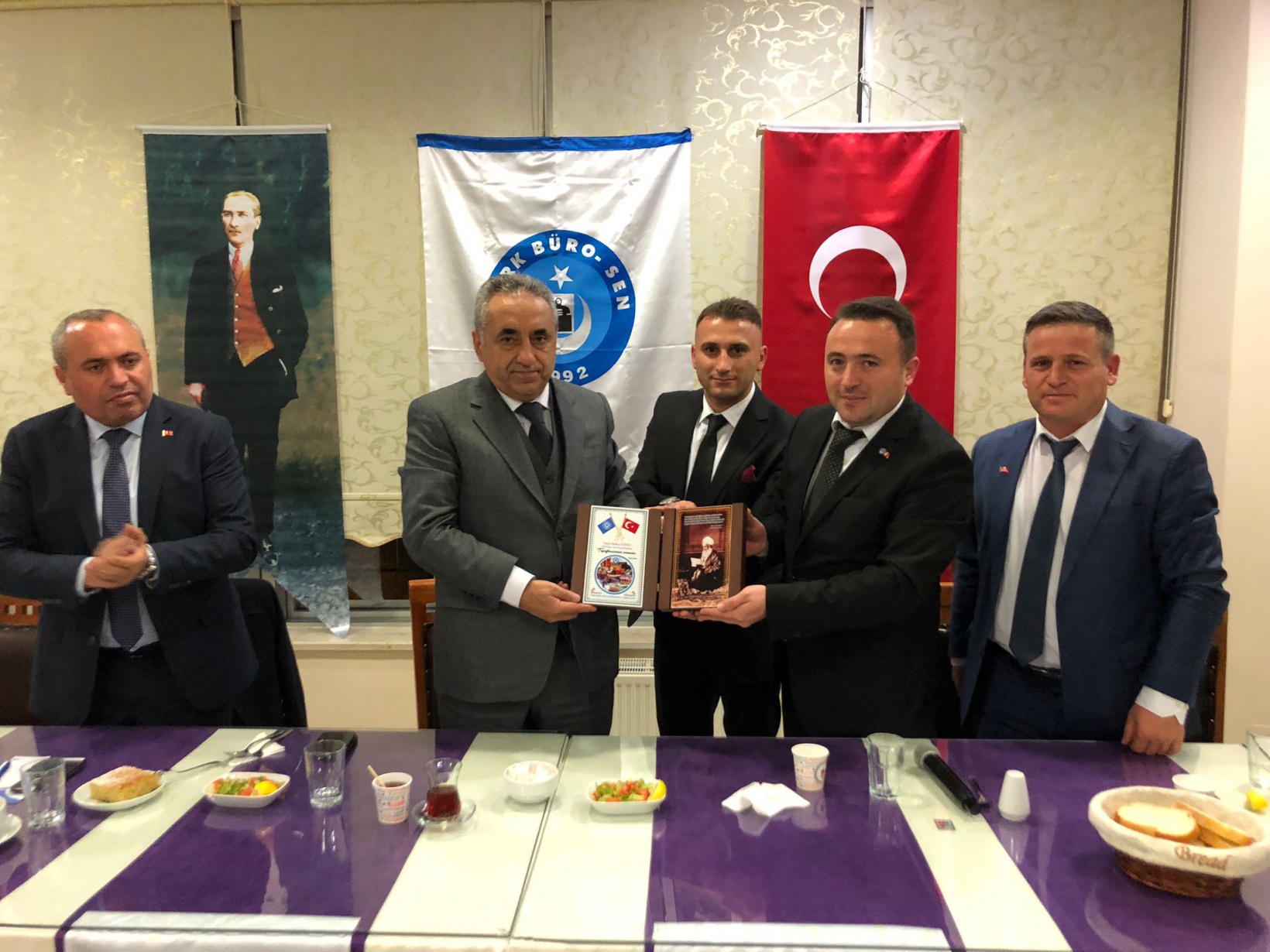 Türk Büro-Sen Genel Başkanı Türkeş Güney Gümüşhane’de 2