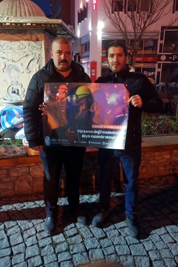 Ülkü Ocaklarından madencilere sıcak çorba ikramı 2