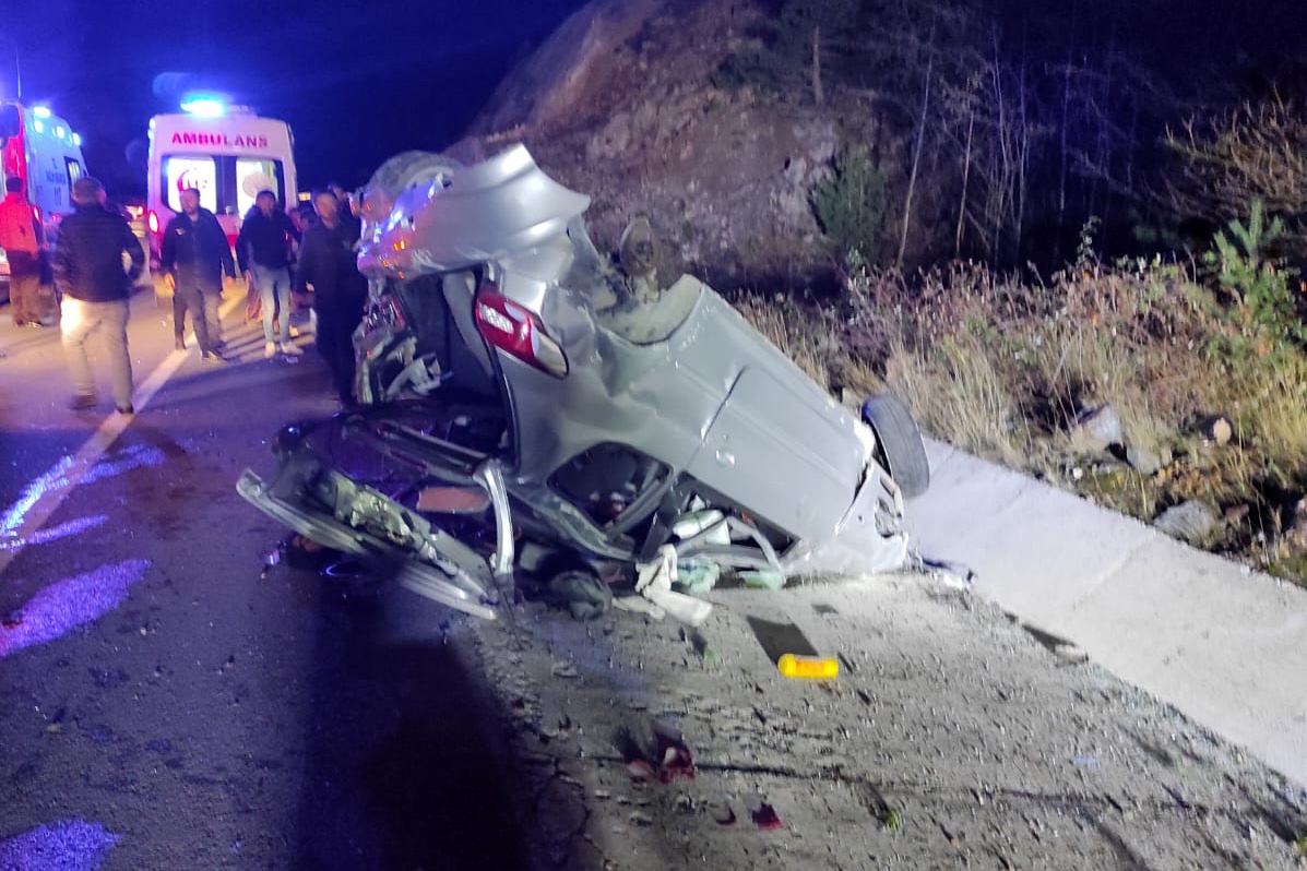 Zigana Dağında iki ayrı kaza: 1 ölü, 5 yaralı 5