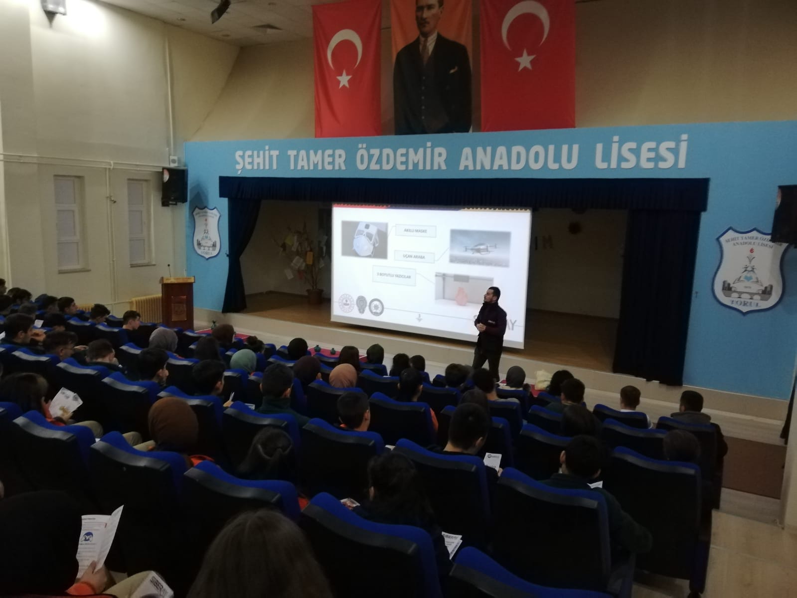 Liselilere Siberay Farkındalık projesi anlatıldı 2