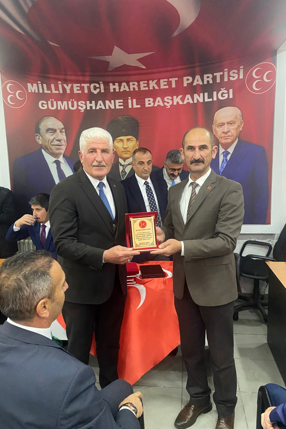 MHP’de devir teslim töreni yapıldı 8