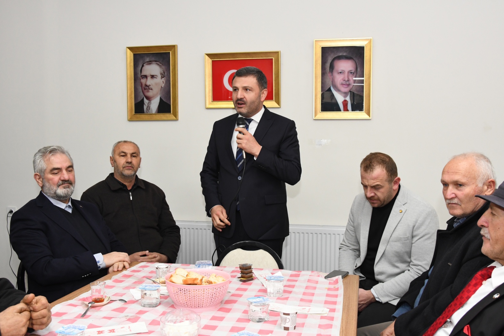 Başkan Köse Şiran’da muhtarlarla bir araya geldi 2