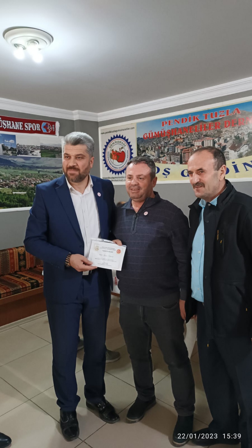 Pendik Tuzla Gümüşhaneliler Derneği ilkleri yapmaya devam ediyor 5
