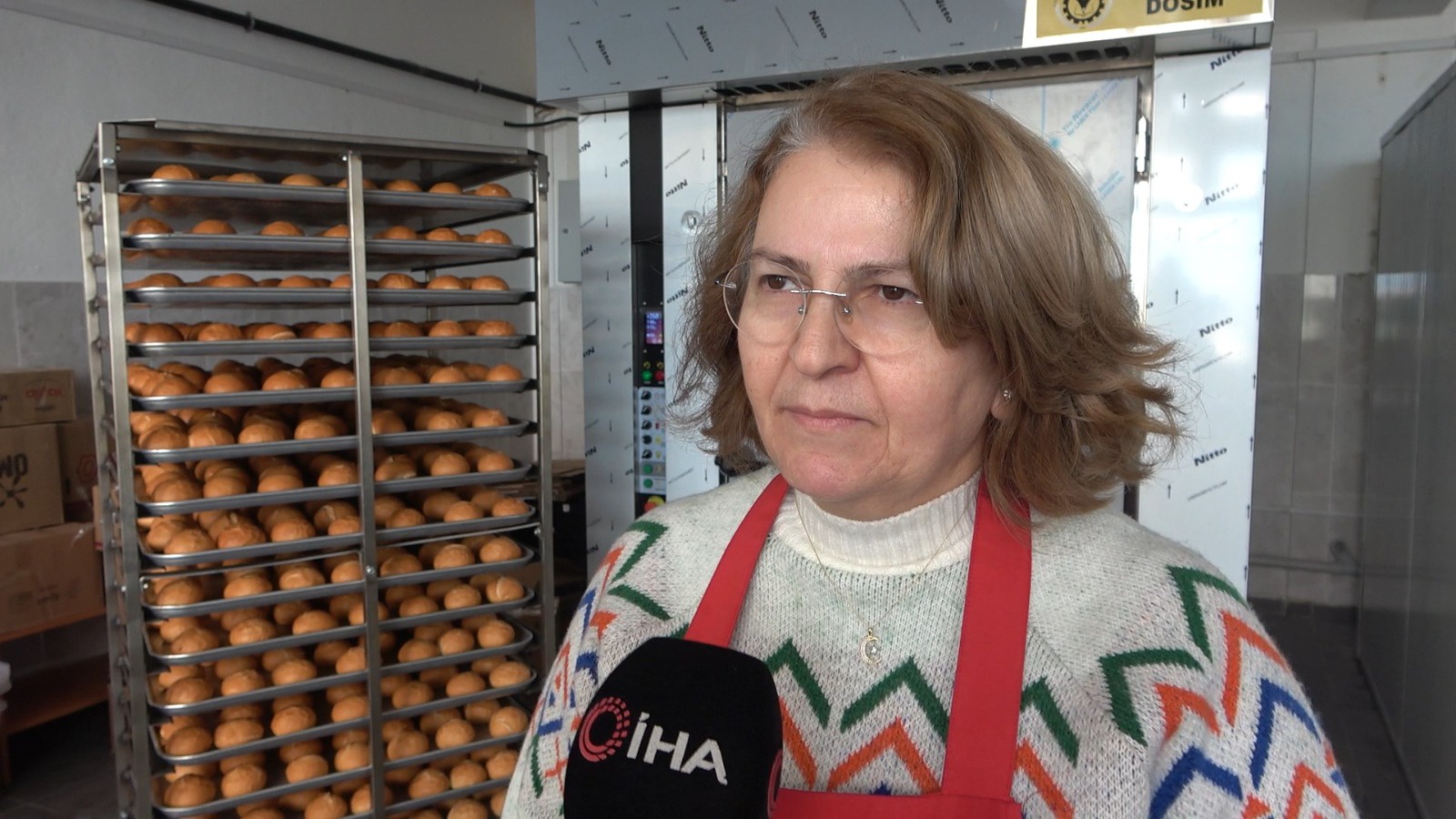 Hayme Ana depremzedeler için ekmek üretim merkezi oldu 7