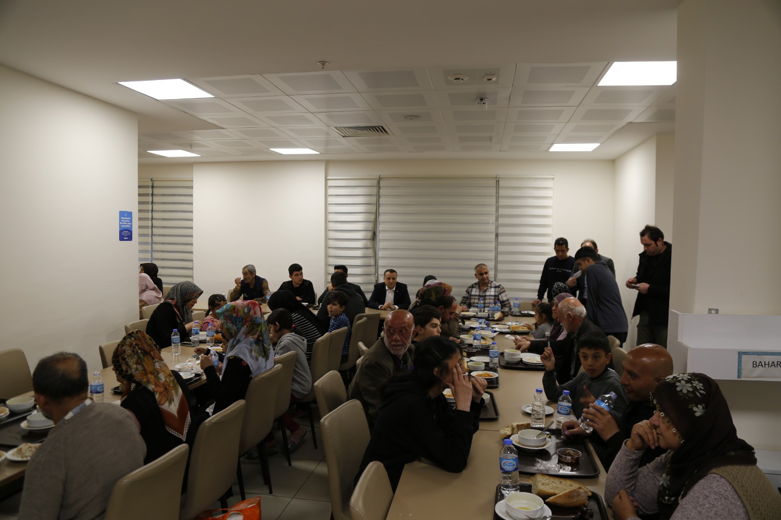 İlk iftar depremzede ailelerle 4