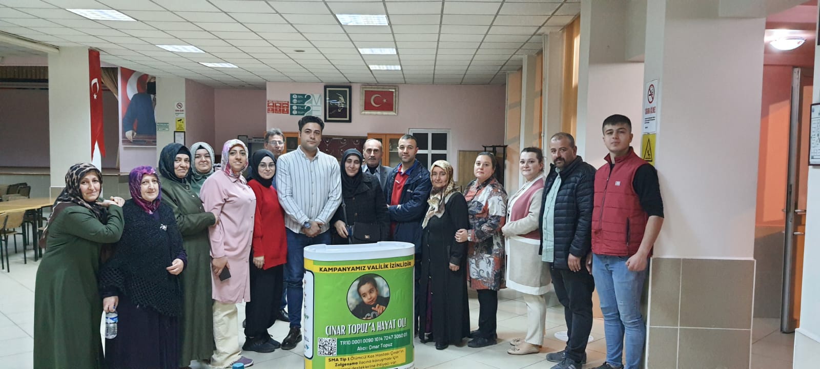 Haydi Gümüşhane Yunus Emre tedaviye gidiyor sıra Çınar bebekte 1