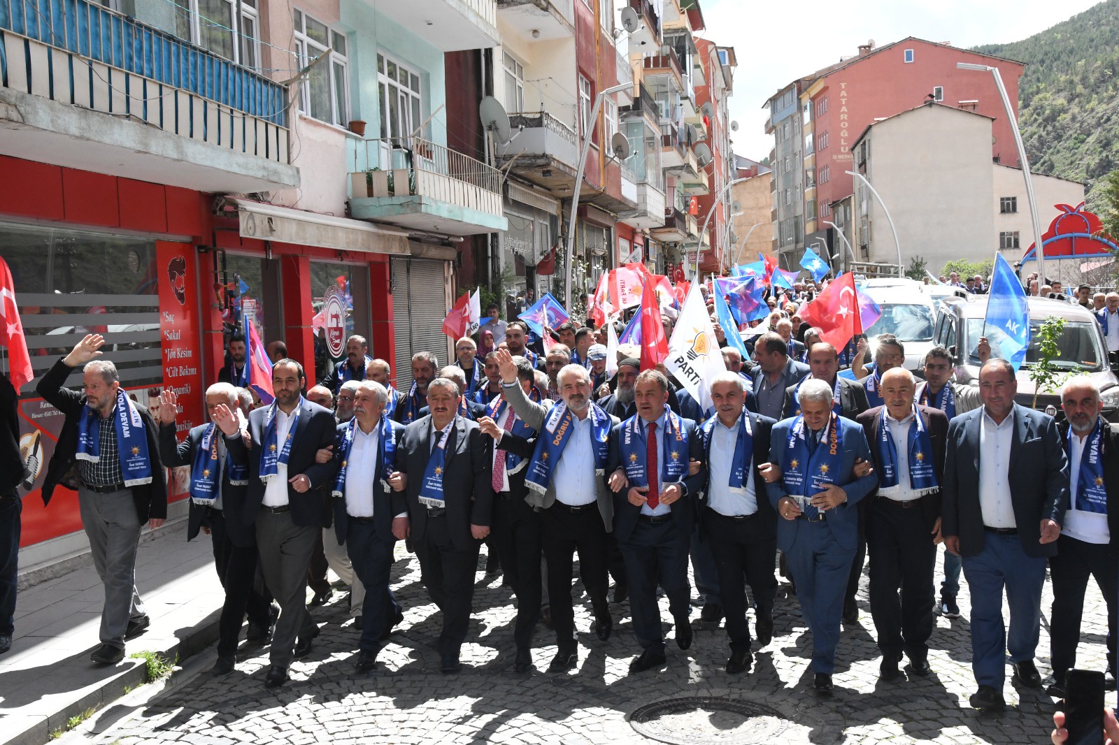 AK Parti gövde gösterisi yaptı  1