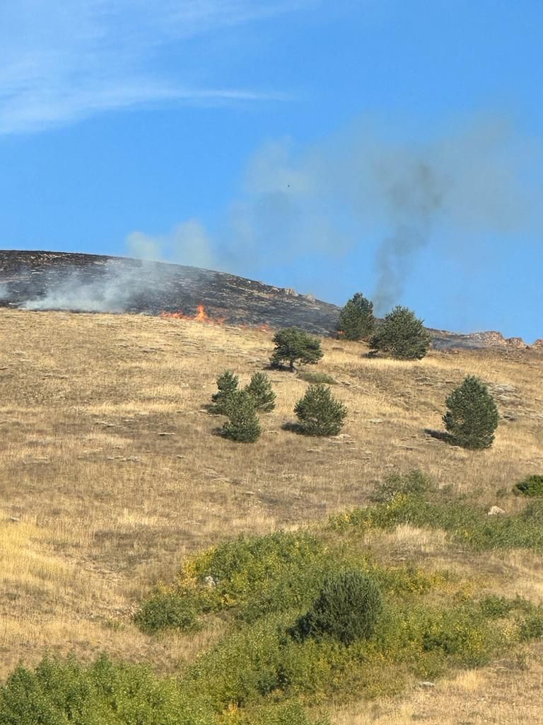 Gümüşhane’de yine örtü yangını 13