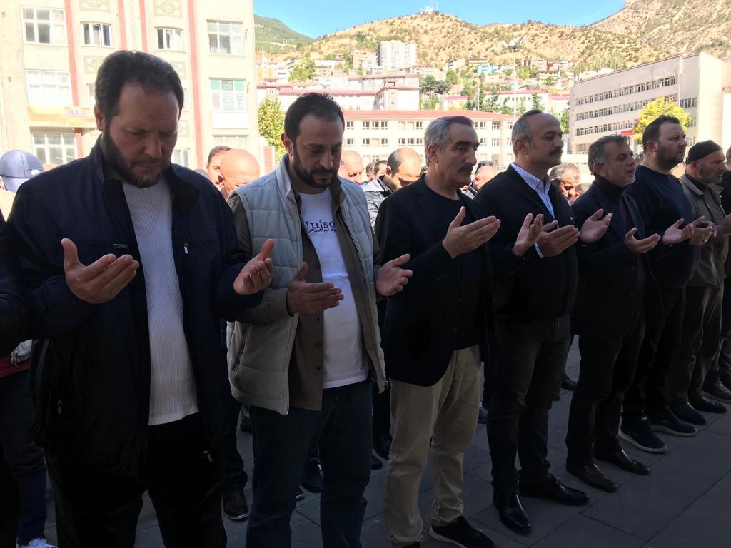 Gümüşhane Filistin için duada 5