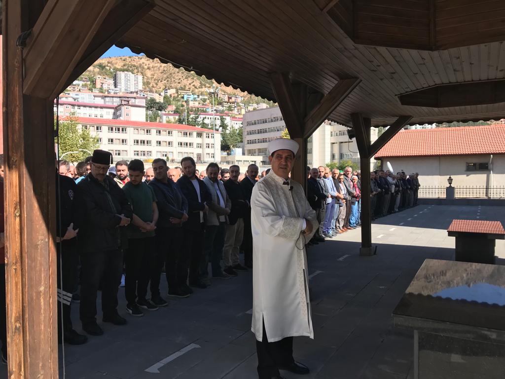 Gümüşhane Filistin için duada 11