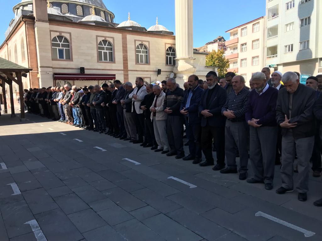 Gümüşhane Filistin için duada 8