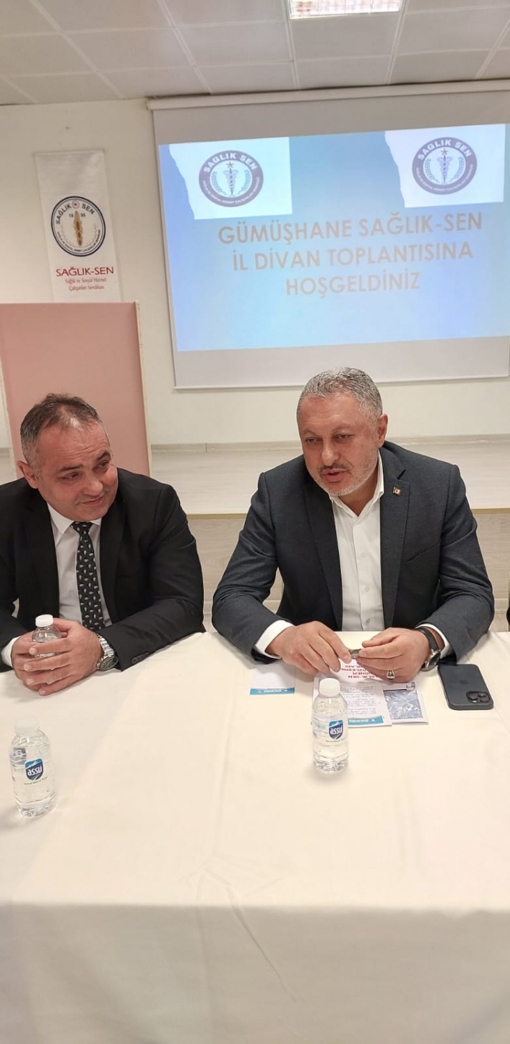 Sağlık-Sen İl Divan Toplantısı yapıldı 7