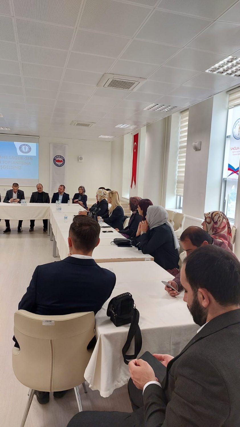 Sağlık-Sen İl Divan Toplantısı yapıldı 8