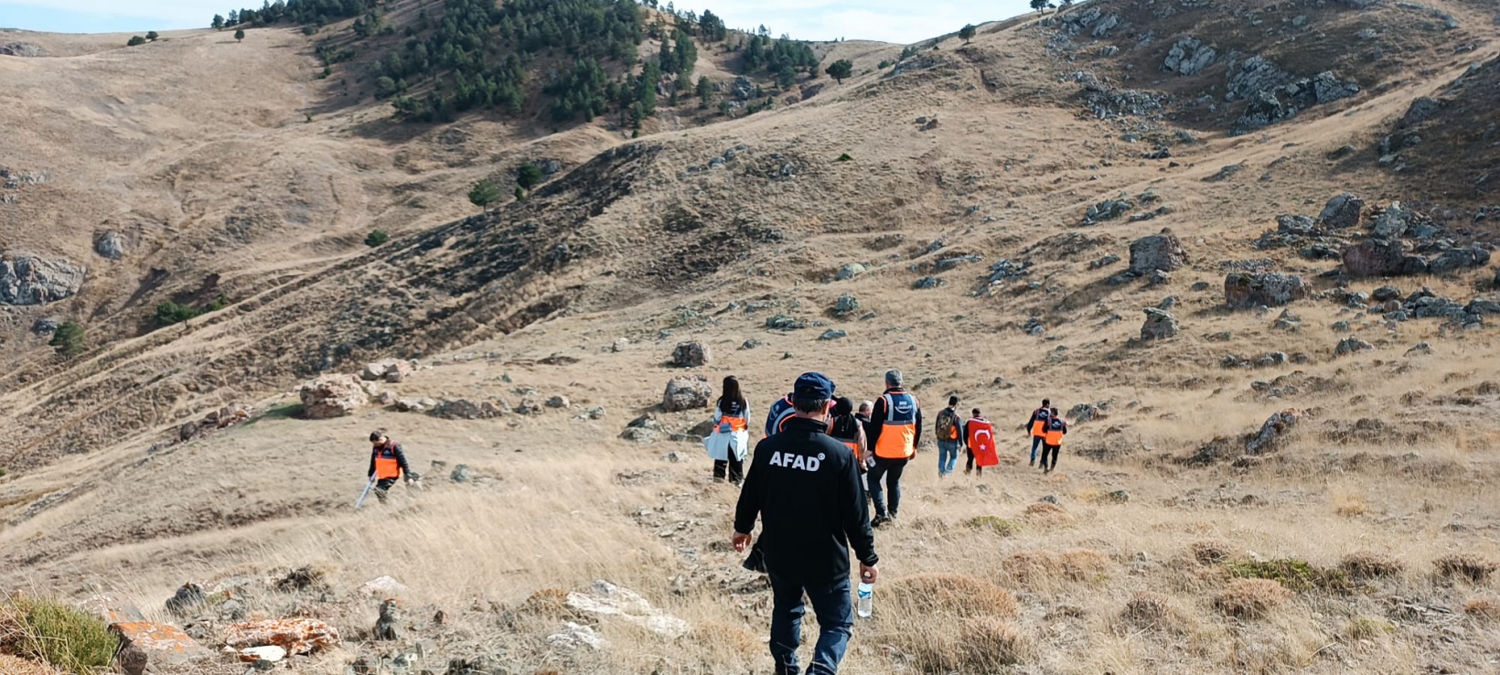 AFAD gönüllülerinden 100.yıl yürüyüşü 4