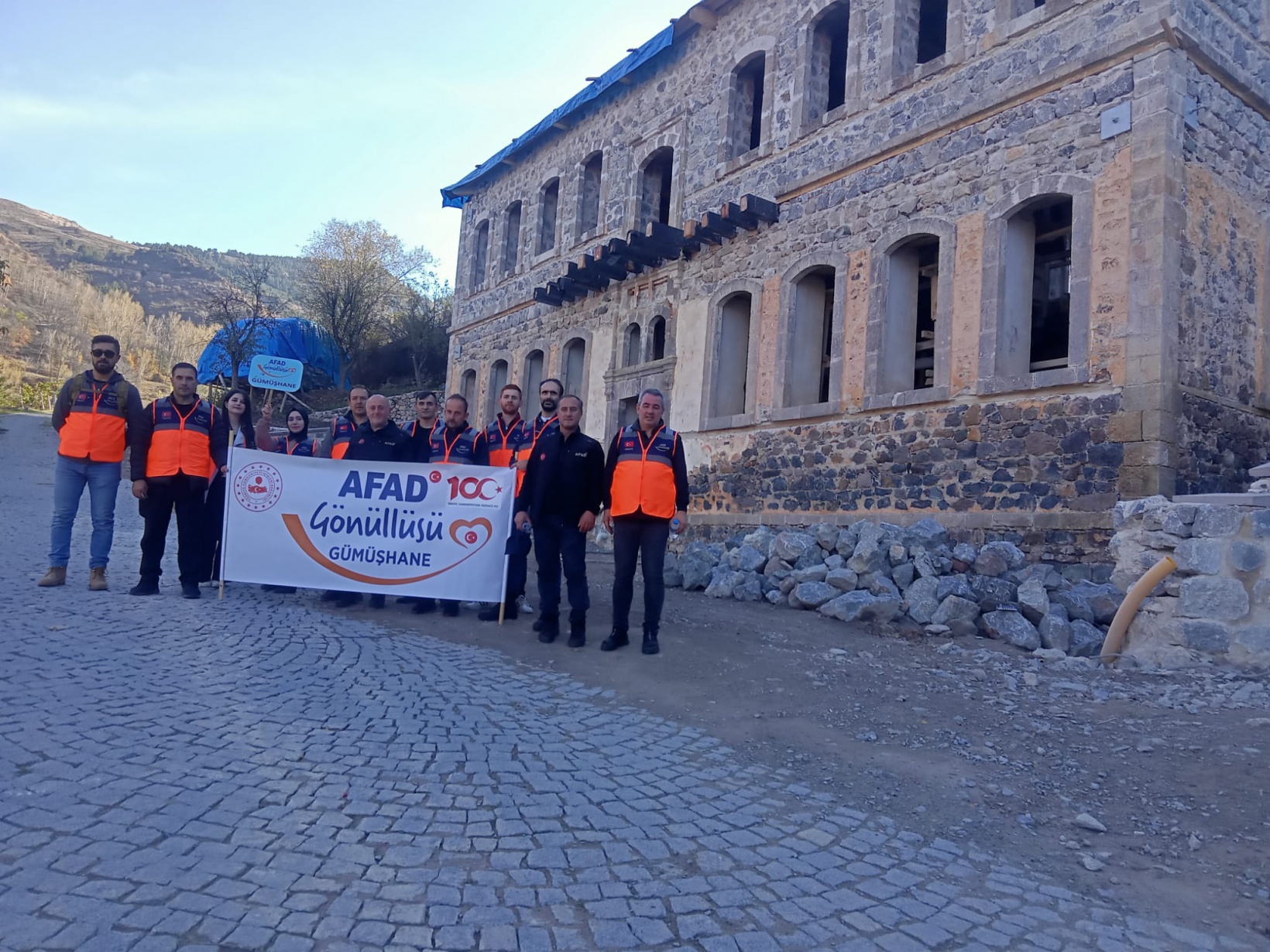 AFAD gönüllülerinden 100.yıl yürüyüşü 10
