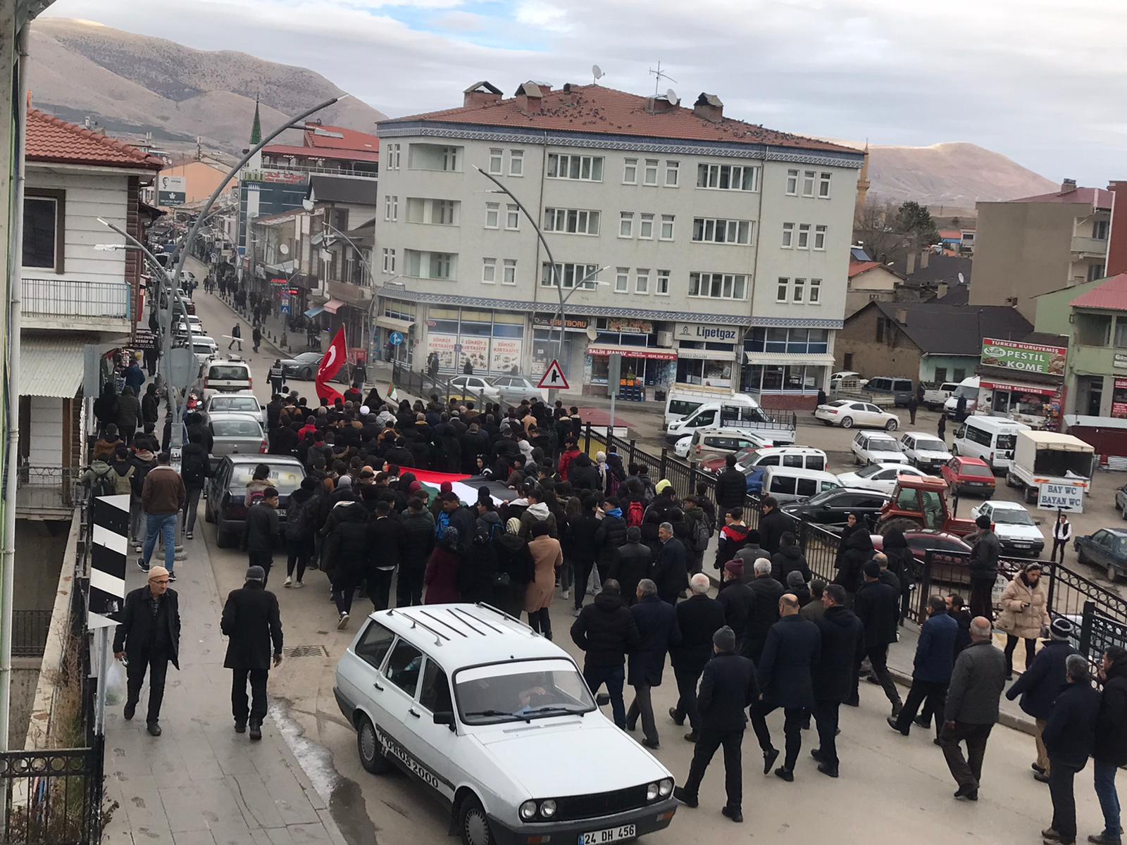 Kelkit’te Filistin bilinci yürüyüşü 3