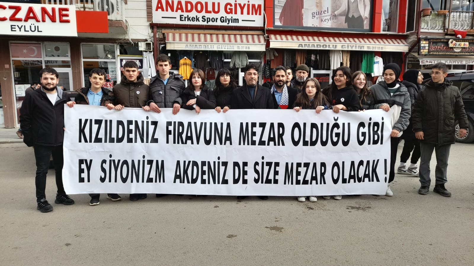 Kelkit’te Filistin bilinci yürüyüşü 1