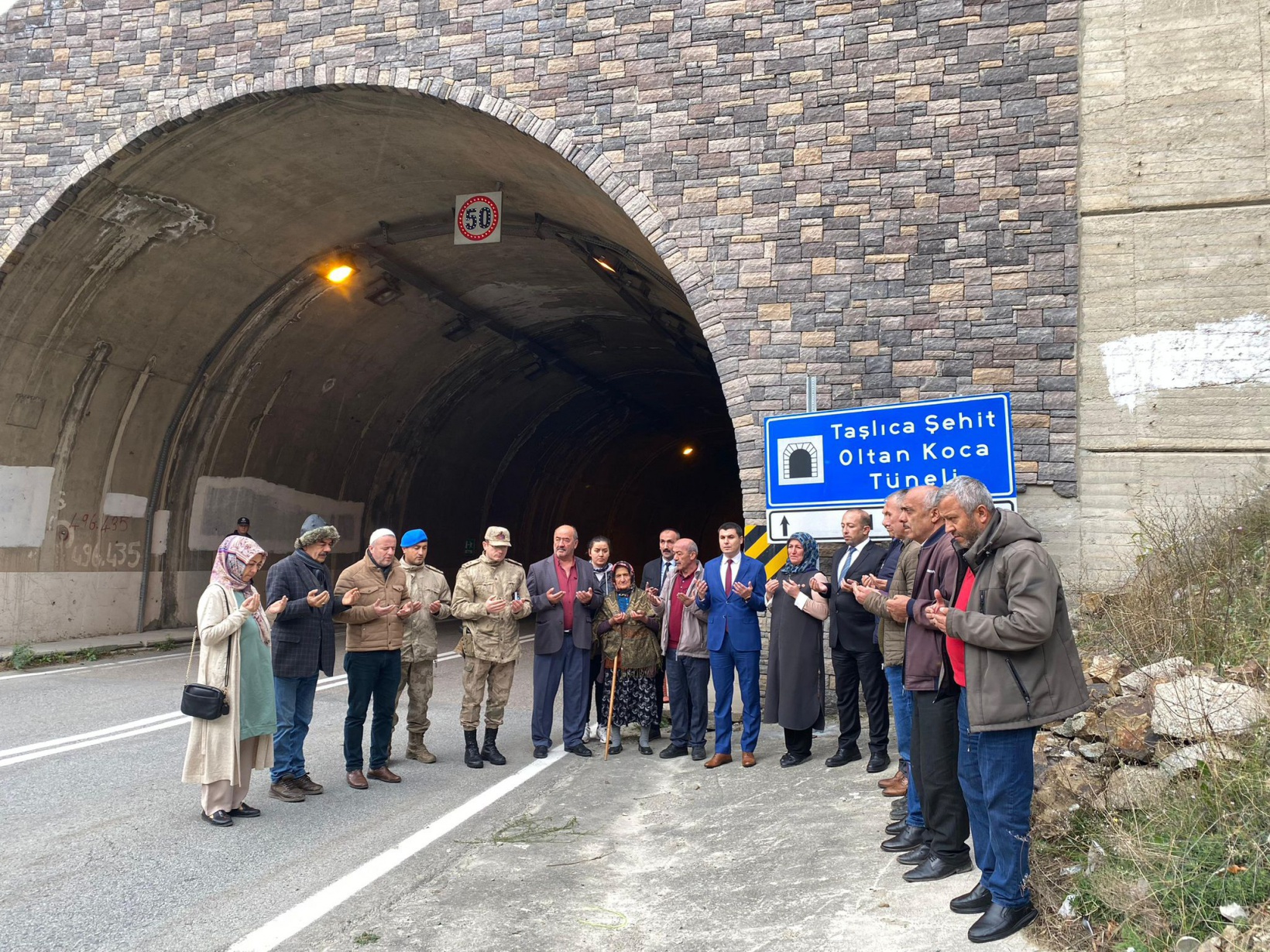 Kürtünlü Şehit Bekçi’nin adı Taşlıca Tüneli’nde yaşayacak 3