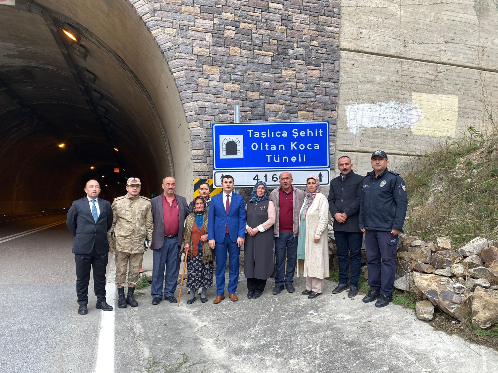 Kürtünlü Şehit Bekçi’nin adı Taşlıca Tüneli’nde yaşayacak 8