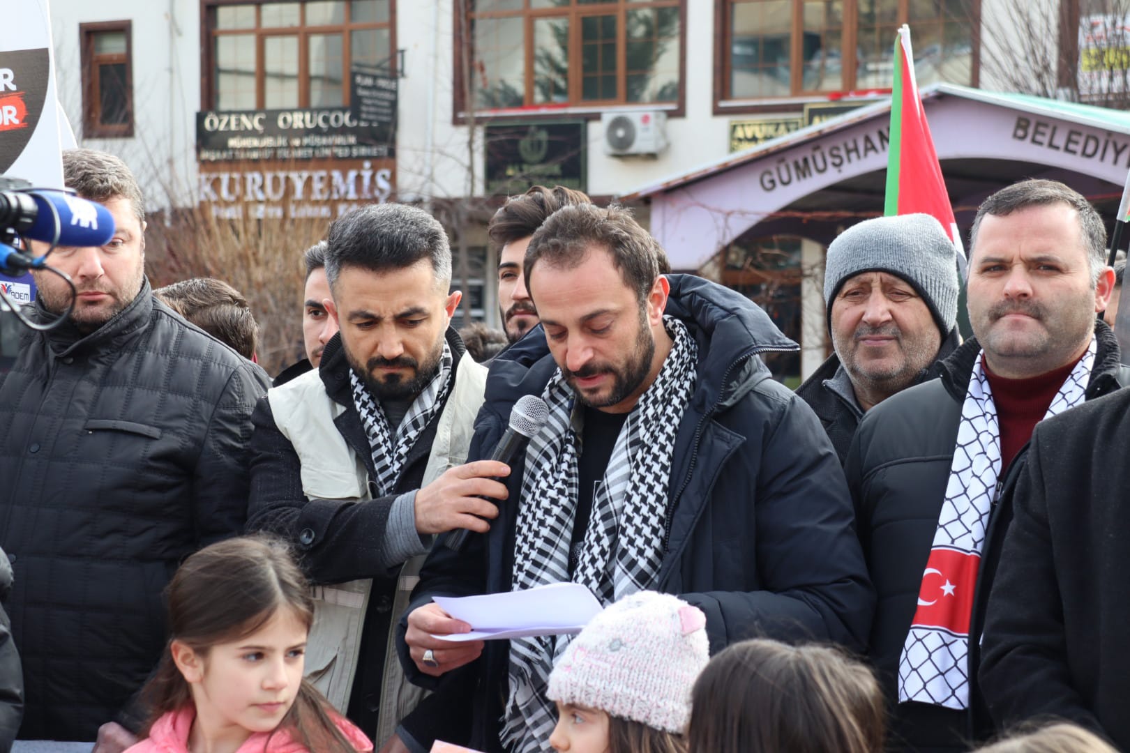 Gümüşhane’de şehitlere rahmet, terör ve İsrail’e lanet eylemi yapıldı 11