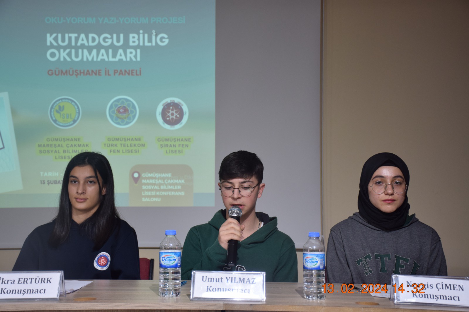 Gümüşhane'de öğrenciler “Kutadgu Bilig Okumaları” paneli düzenledi 6