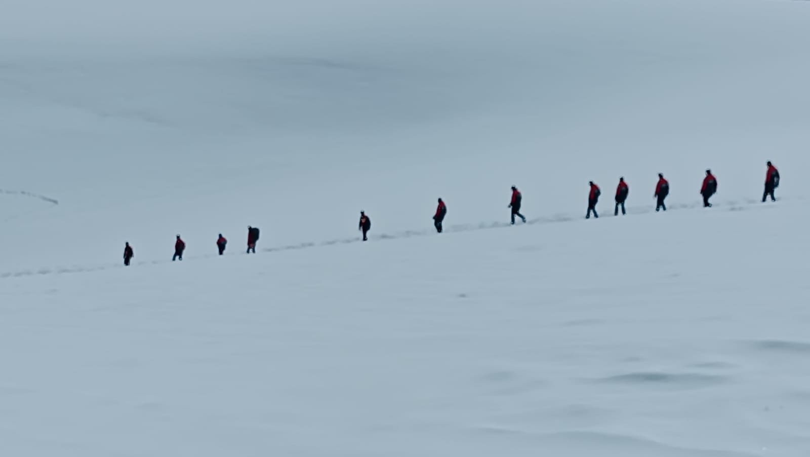 Gümüşhane AFAD ekibi 2 bin 225 rakımda çığ eğitimi alıyor 1