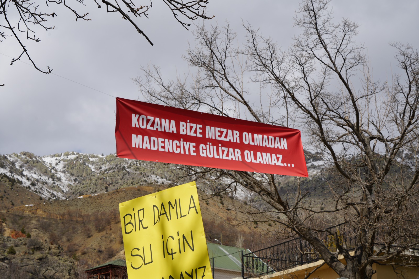Gümüşhane’de iktidar ve muhalefet Yeşilyurt sakinlerinin maden mücadelesi için birleşti 2