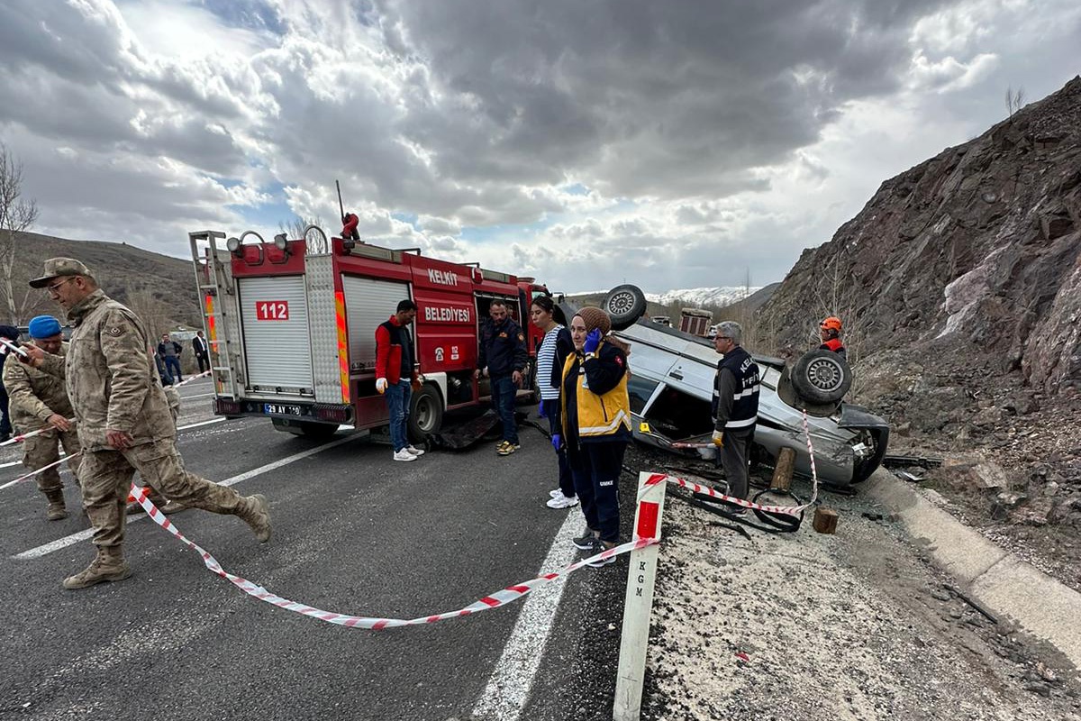 Kelkit'te trafik kazası: 1 ölü, 1 yaralı 3