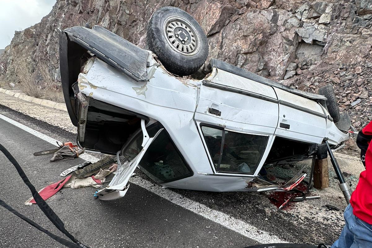 Kelkit'te trafik kazası: 1 ölü, 1 yaralı 4