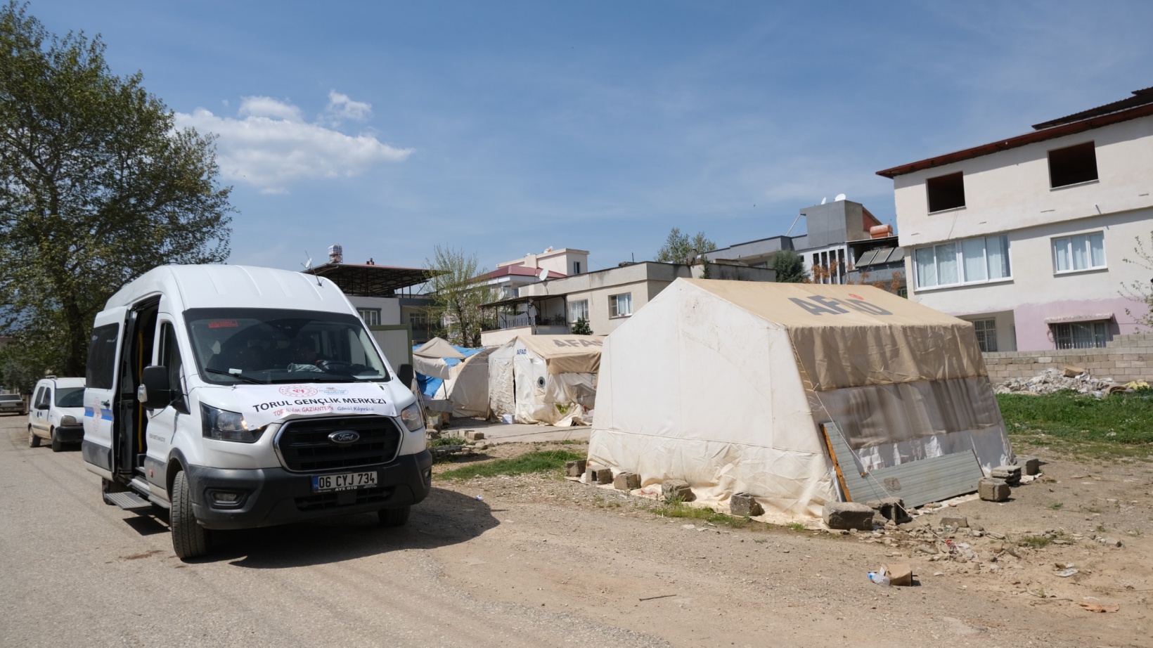 Torul Gençlik Merkezinin yardımları Gaziantep’e ulaştı 4