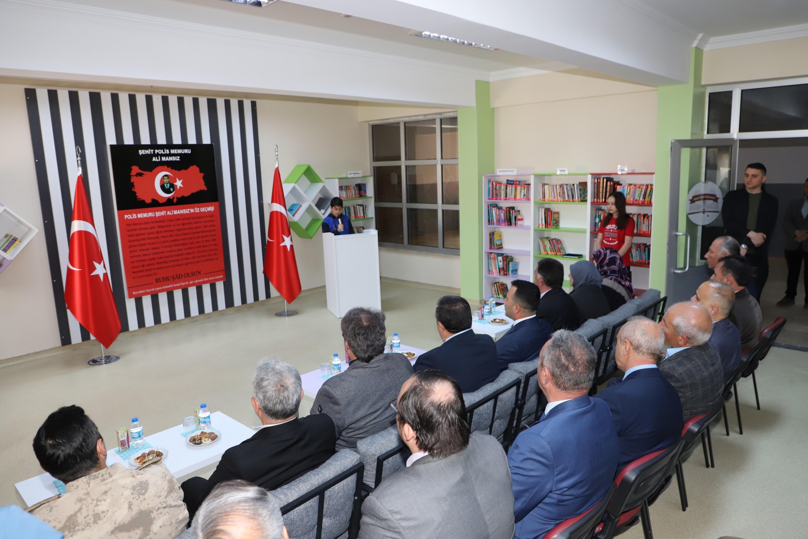 Gümüşhane’de şehitler unutulmuyor: Kelkit’te Ali Mansız Kütüphanesi açıldı 8