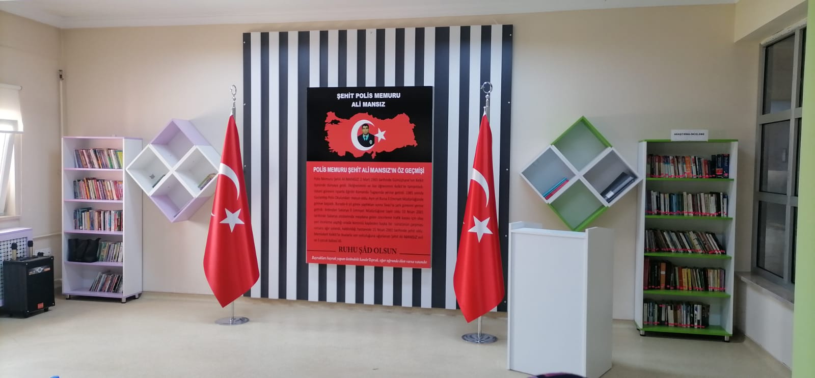 Gümüşhane’de şehitler unutulmuyor: Kelkit’te Ali Mansız Kütüphanesi açıldı 2