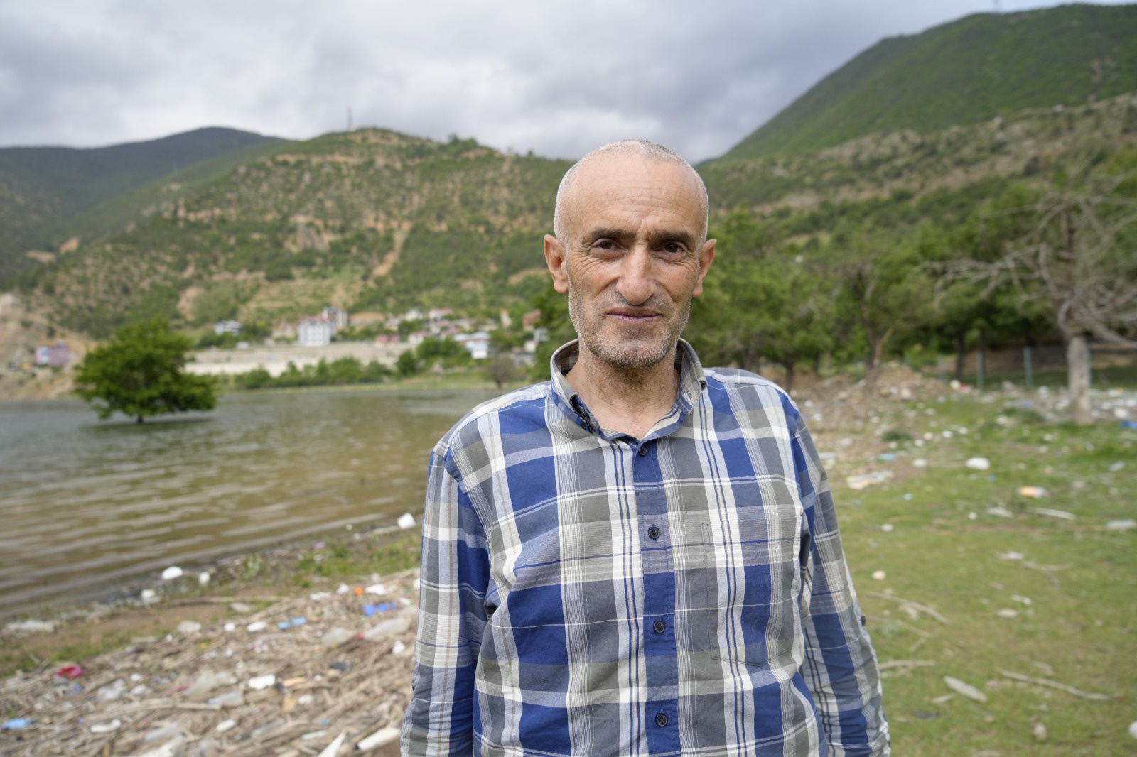 Torul Barajında yine aynı manzara 1