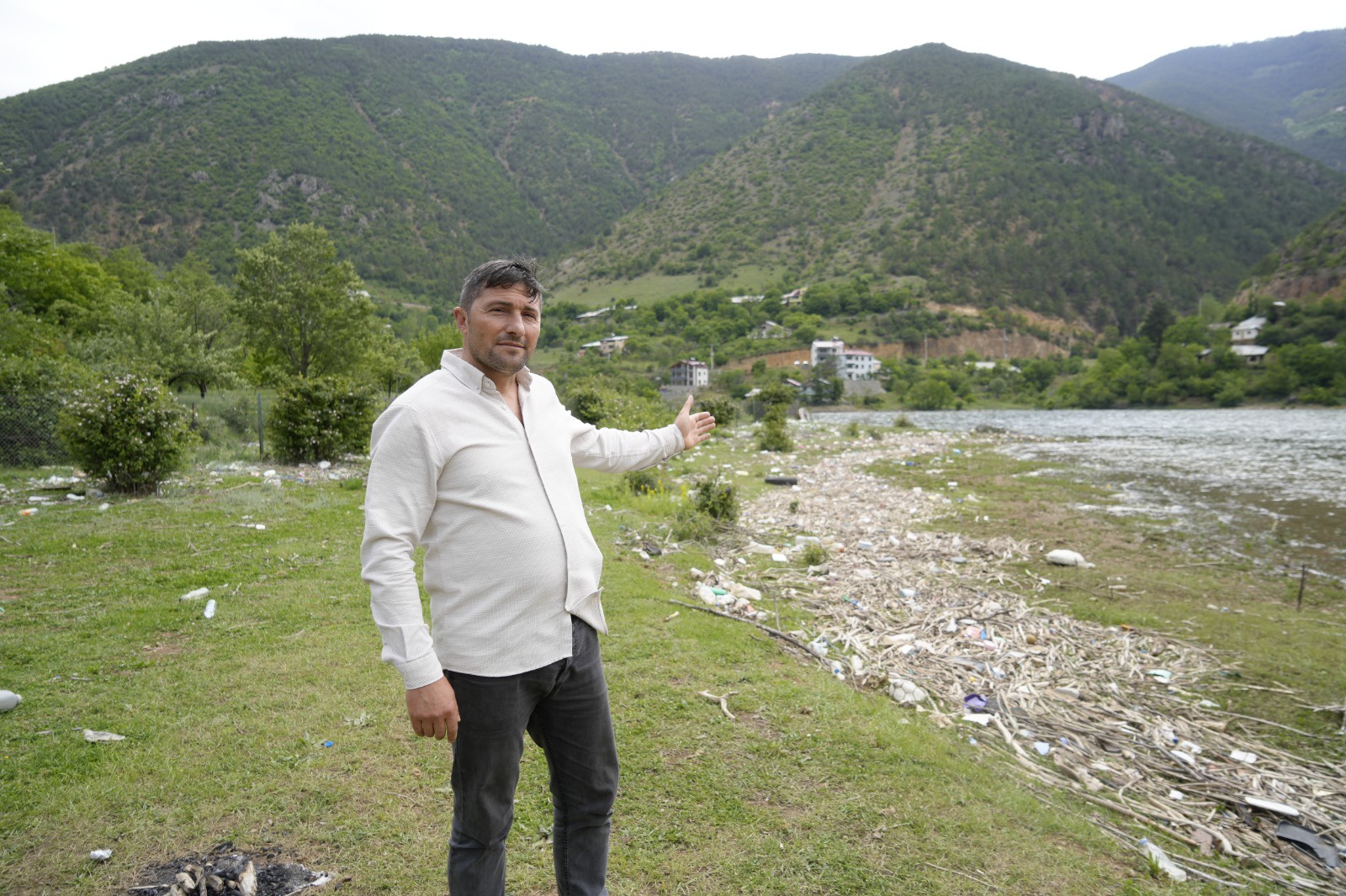 Torul Barajında yine aynı manzara 4