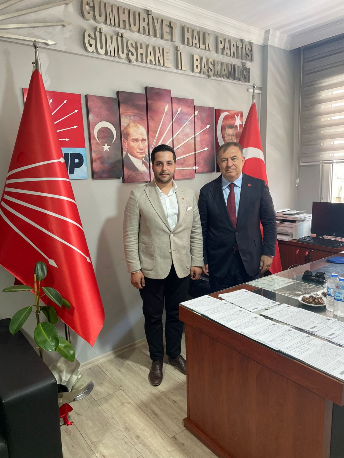 Zeybek’ten Demir’e tebrik ziyareti 3