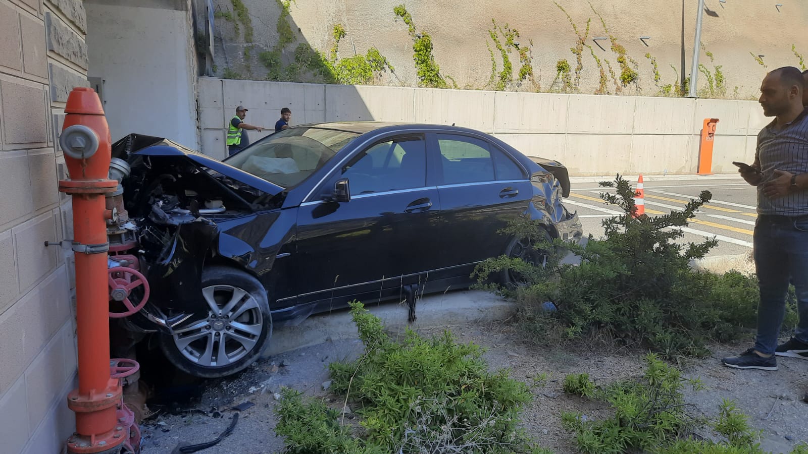 Gümüşhane’de tünel girişinde kaza: 2 yaralı 10